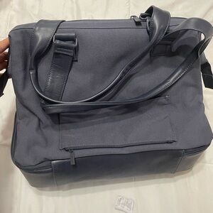 BEIS Mini Weekender Navy Travel Bag
